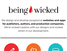 Tablet Screenshot of beingwicked.com